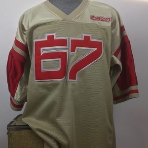 Vintage 90’s Streetwear WILLIE ESCO 49ers Jersey